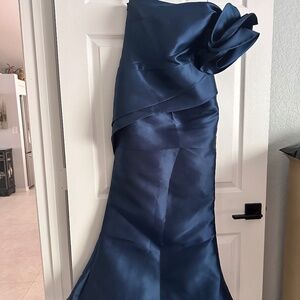 Evening gown by Daymor.